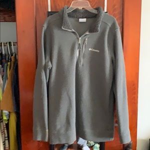 1/4 zip Columbia sweater